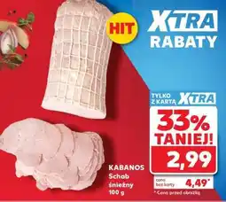 Kaufland KABANOS Schab śnieżny 100 g oferta