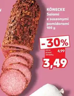 Kaufland KÖNECKE Salami z suszonymi pomidorami 100 g oferta