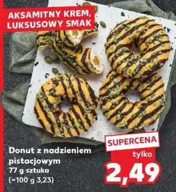 Kaufland Donut z nadzieniem pistacjowym oferta