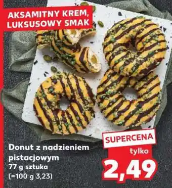 Kaufland Donut z nadzieniem pistacjowym oferta