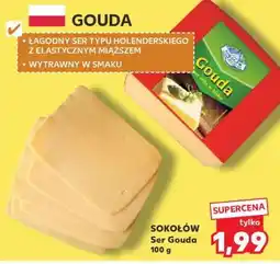 Kaufland Sokołów Ser Gouda 100 g oferta