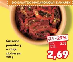 Kaufland Suszone pomidory w oleju ziołowym 100 g oferta
