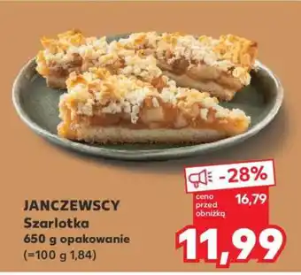 Kaufland JANCZEWSCY Szarlotka oferta