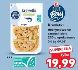 Kaufland Krewetki marynowane czosnek-zioła 200 g opakowanie oferta