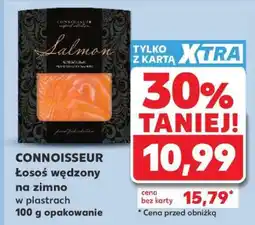 Kaufland CONNOISSEUR Łosoś wędzony na zimno oferta