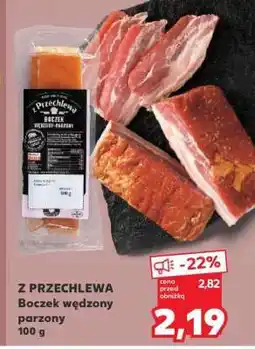 Kaufland Z PRZECHLEWA Boczek wędzony parzony 100 g oferta