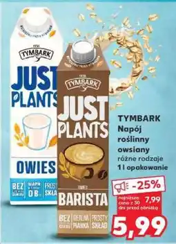 Kaufland TYMBARK Napój roślinny owsiany oferta