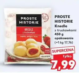 Kaufland PROSTE HISTORIE Knedle z truskawkami oferta