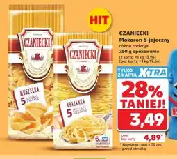 Kaufland CZANIECKI Makaron 5-jajeczny oferta