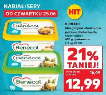Kaufland BENECOL Margaryna obniżająca poziom cholesterolu oferta