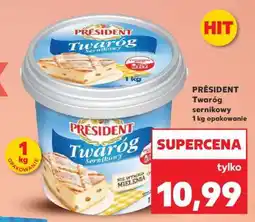 Kaufland PRÉSIDENT Twaróg sernikowy 1 kg opakowanie oferta