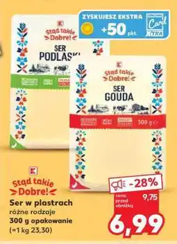 Kaufland Ser w plastrach oferta