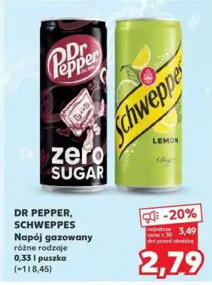 Kaufland DR PEPPER, SCHWEPPES oferta
