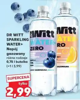 Kaufland DR WITT SPARKLING WATER+ oferta
