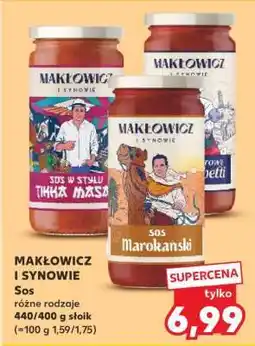 Kaufland MAKŁOWICZ I SYNOWIE Sos oferta