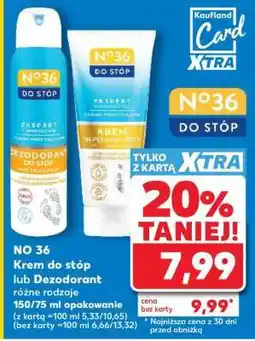 Kaufland NO 36 Krem do stóp lub Dezodorant oferta