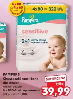 Kaufland PAMPERS Chusteczki nawilżane dla dzieci oferta