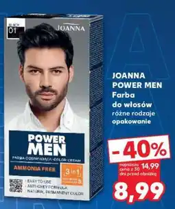 Kaufland Joanna POWER MEN Farba do włosów oferta