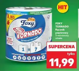 Kaufland FOXY TORNADO Ręcznik papierowy 3-warstwowy sztuka oferta