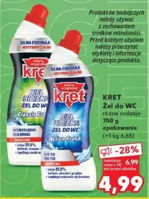 Kaufland KRET Żel do WC oferta