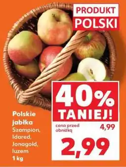 Kaufland Polskie jabłka oferta