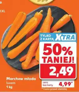 Kaufland Marchew młoda luzem 1 kg oferta