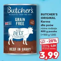 Kaufland BUTCHER'S ORIGINAL Karma dla psów oferta