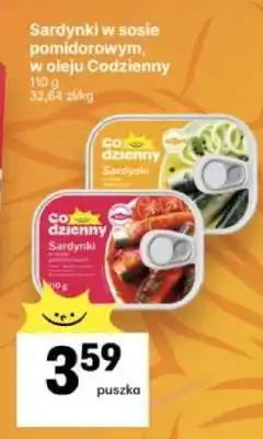 Delikatesy Centrum Codzienny Sardynki oferta