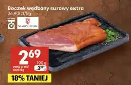 Delikatesy Centrum Boczek wędzony surowy extra oferta