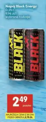 Delikatesy Centrum Napój Black Energy oferta
