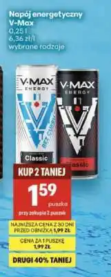 Delikatesy Centrum Napój energetyczny V-MAX oferta
