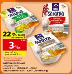 Auchan Sałatka śledziowa oferta