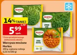 Auchan Warzywa mrożone Hortex oferta