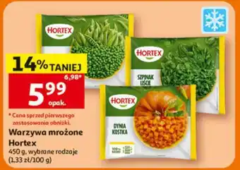 Auchan Warzywa mrożone Hortex oferta