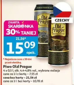 Auchan Piwo Old Prague oferta