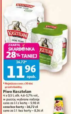 Auchan Piwo** KASZTELAN oferta