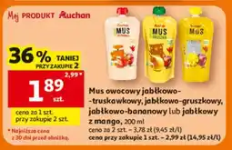 Auchan Mus owocowy oferta
