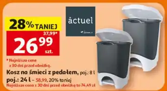 Auchan Kosz na śmieci z pedałem oferta