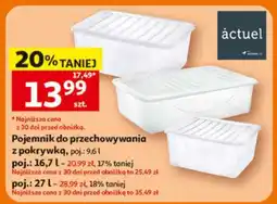 Auchan Pojemnik do przechowywania z pokrywką oferta