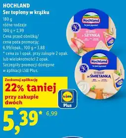 Lidl Hochland Ser topiony w krążku oferta