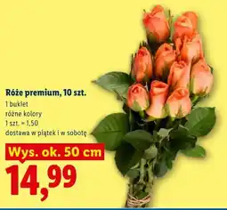 Lidl Róże premium, 10 szt oferta