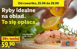 Lidl Łosoś atlantycki, porcje z fileta, XXL oferta