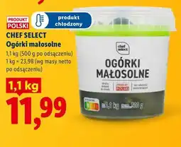 Lidl Chef Select Ogórki małosolne oferta