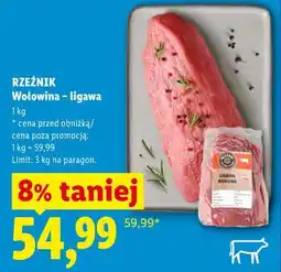 Lidl Rzeźnik Wołowina - ligawa oferta