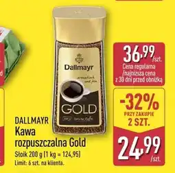 ALDI Kawa rozpuszczalna Dallmayr oferta