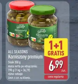 ALDI Korniszony All Seasons oferta