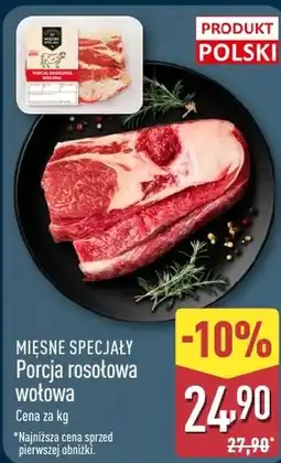 ALDI Wołowa porcja rosołowa Mięsne Specjały oferta