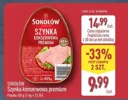 ALDI Szynka Sokołów oferta
