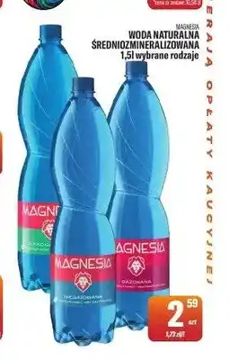 TomiMarkt Woda naturalna Magnesia Red oferta