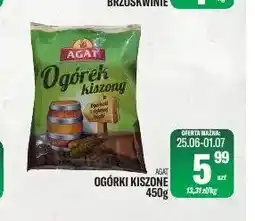 TomiMarkt Ogórki kiszone Agat oferta